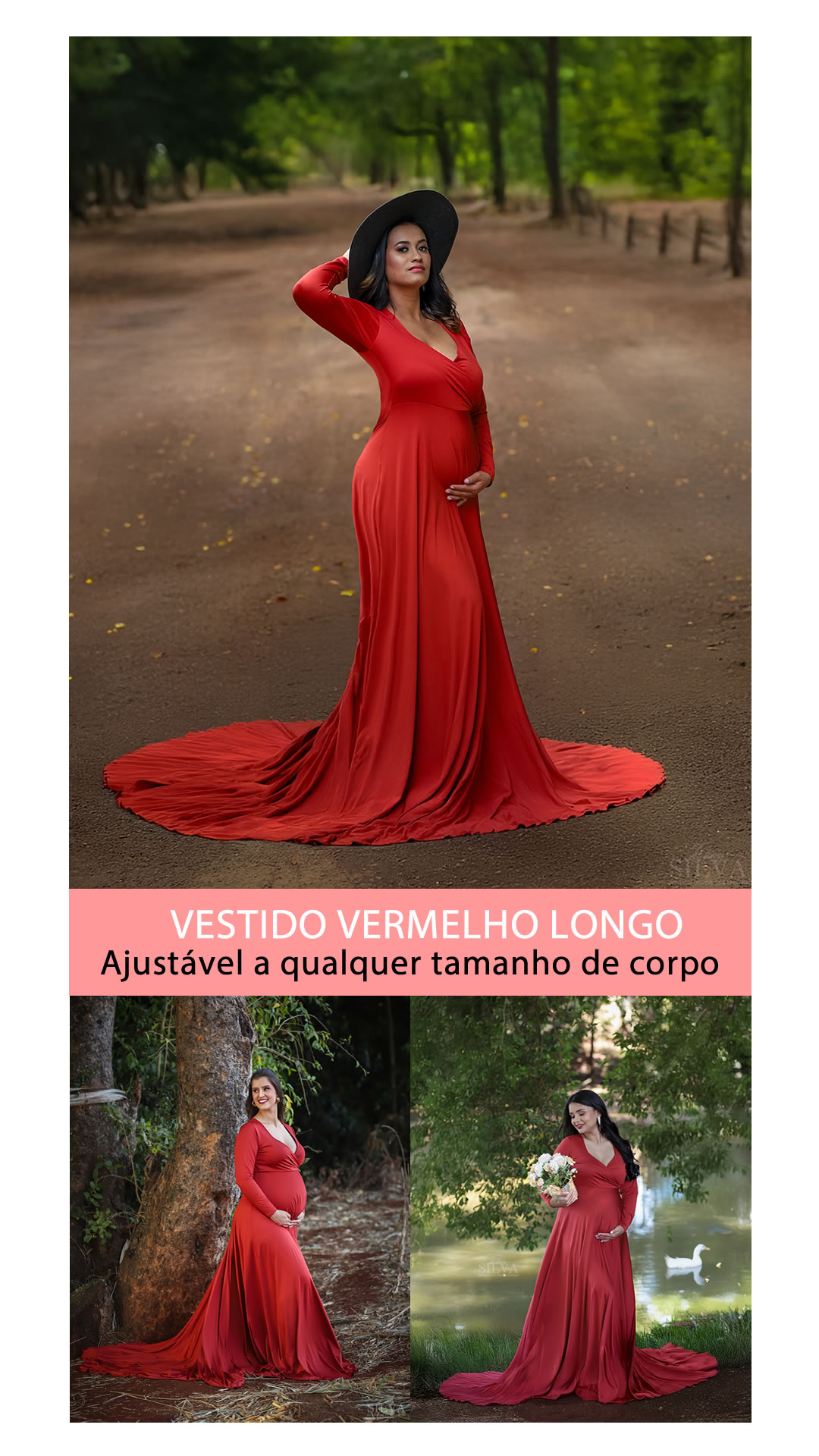 ensaio-gestante-vestido-vermelho-londrina-cambe-sertanopolis-ibipora